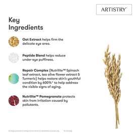 Artstry Skin Nutrition Renewing Reactivation Eye Cream, Anti-Aging Formula, 15g