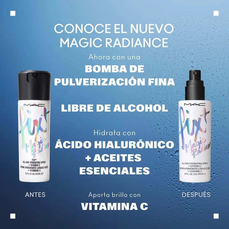 Fijador Mac Fix+ Magic Radiance Vitamina C 100ml