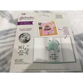 Crafter's Companion Crafters Companion Circular Pop Out Scene Stamp & Die Set Secret Garden New