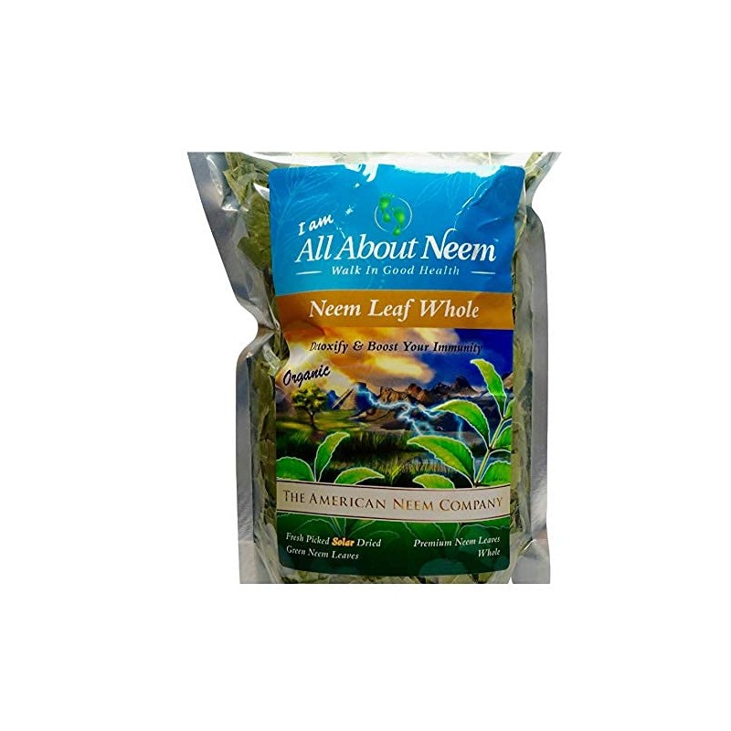 Neem Leaves (5 oz) Whole - Dried Slow Under Shade,