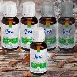 Just Jojoba Oil Oil Pack Aroma Oil 31 Herb Body Oil 5 Pieces 20ml / 유스트 호호바오일 오일팩 아로마오일 31허브 바디오일 5개 20ml