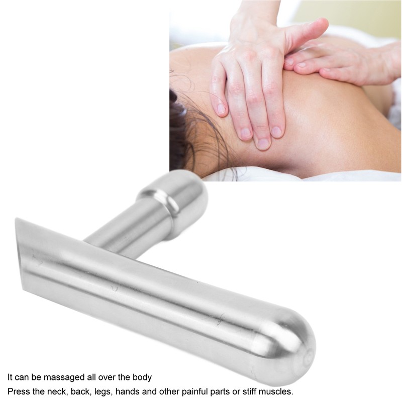Stainless Steel T Bar Massage Tool for Trigger Points Massage