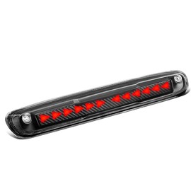 DNA MOTORING 3BL-GMC07-3D-T4-LED-BK Black Housing Arrowhead Line 3D LED High Mount 3rd Third Brake Light [Compatible with 07-13 Sierra/Silverado 1500 2500 3500]