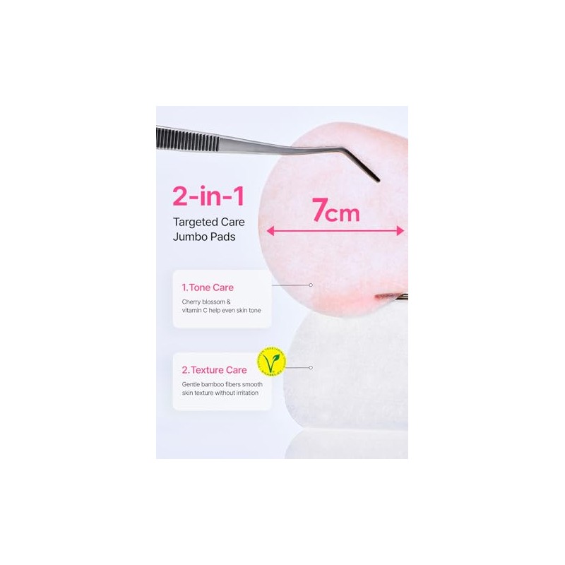 Snp PDRN+99% glutatión+niacinamida almohadillas de tóner facial | Almohadilla exfoliante
