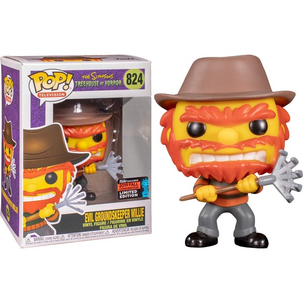 Funko Pop! Animation: Simpsons - Evil Groundskeeper Willie, Fall Convention Exclusive