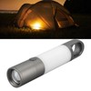 Camping Flashlight USB Charging Telescopic Zoom Function Waterproof 8 Light