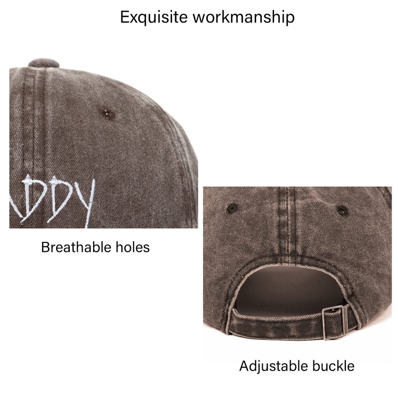 COSFAN Daddy Baseball Hat, DAD Hats, Embroidered Adjustable Daddy Hats,