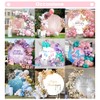 OERJU Silver Round Backdrop Cover Luxurious Silver Glittering Starlight Photography
