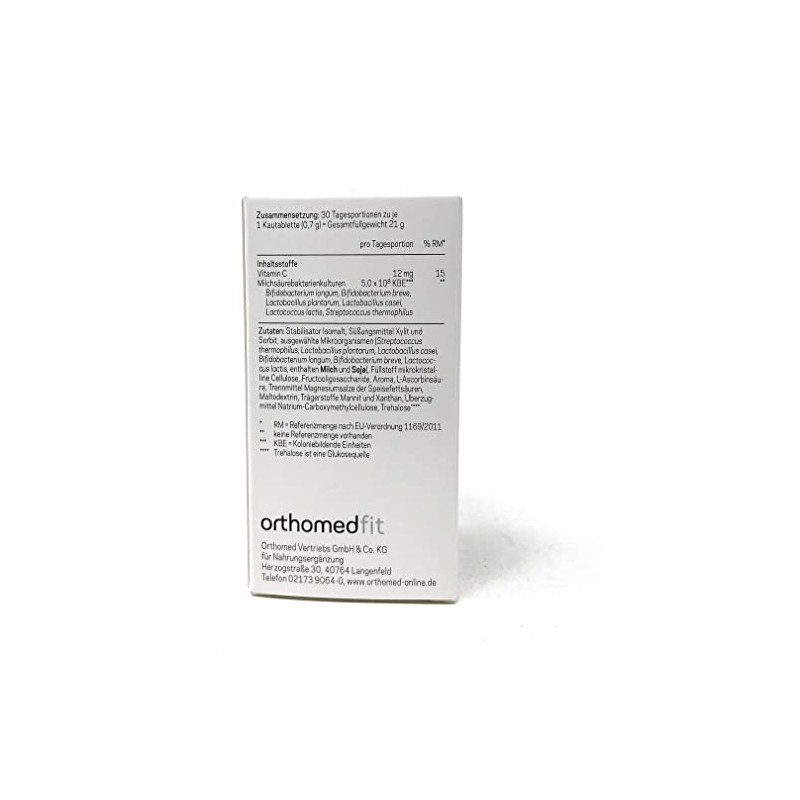 Orthomed Fit Pro-Junior 30 Chewable Tablets (21 g)