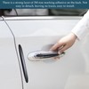8Pcs Black Car Door Edge Protectors - Invisible Anti -