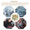 Sourcing Map Knurled Insert Nuts - 50pcs M3 x 3mm