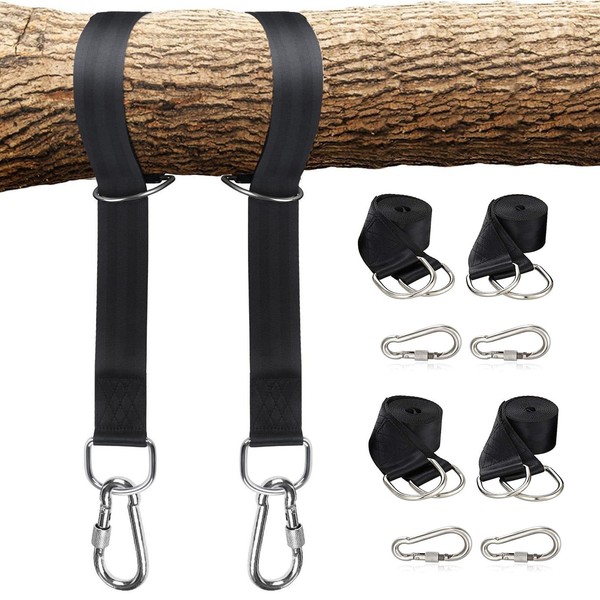Set of 4 Swing Attachments, Hammock Attachment, Tree Swing Strap,