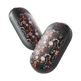 OCOOPA Hand Warmers Rechargeable for Women 2 Pack, Compact Perfect for Pocket & Gloves, Small Magnetic Electric Portable Heater, Warm, Cute Flowers, UT3 Lite City Garden Series