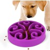Edipets, Dog Bowl, Anti-Slinging Bowl, Slow Feeding, for Medium and