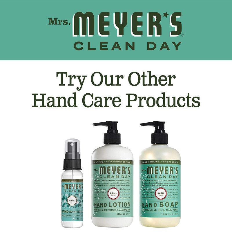 Mrs. Meyer'S Hand Soap Liq Refl Basil 33 Fz