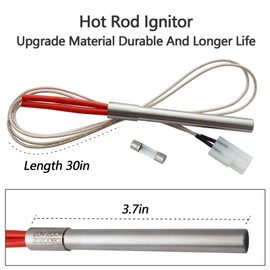 dibay 2 Pack Hot Rod Igniter Kit for Traeger Replacement Parts, compatible with Pit Boss, Camp Chef & Z Grills Wood Pellet Smoker Grill