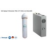 Inline drinking water filter 10 inches by Smarald® with oxidative