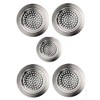 5pc set of Sink Strainer Hair Catcher Stopper Shower Drain