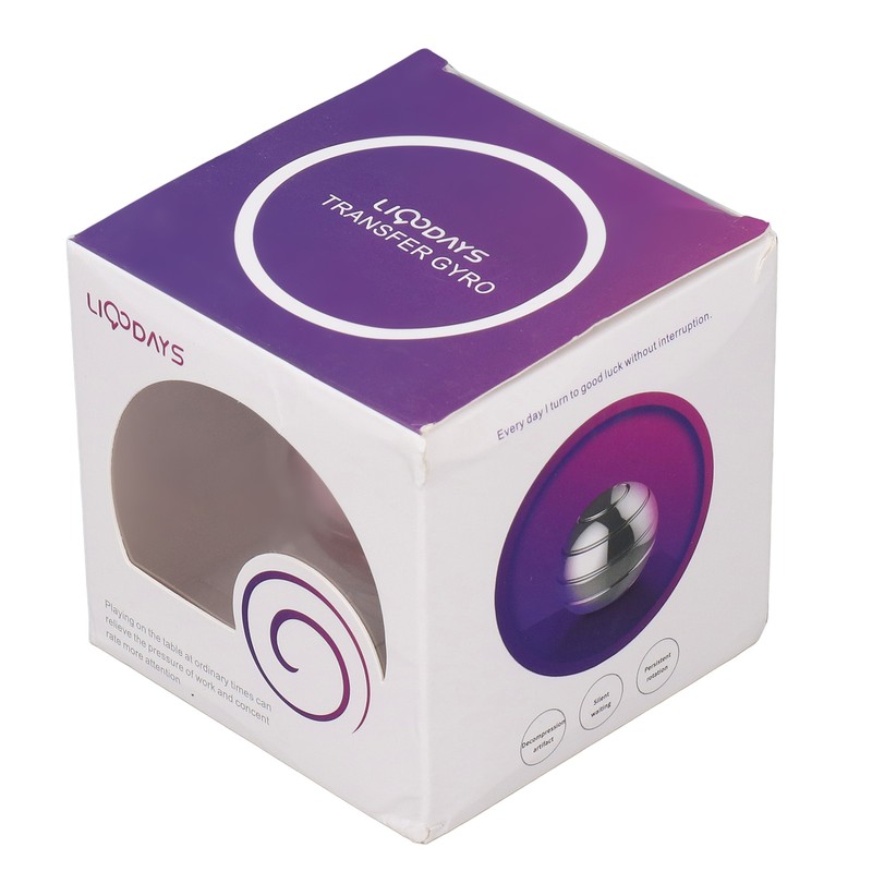 45mm Diameter Gyroscope Ball Alloy Rotating Anxiety Relief Fingertip Decompression