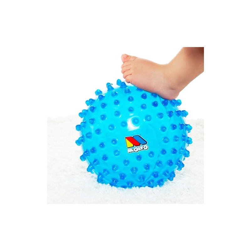 Blue Sensory Ball Sensory Stimulation Toy for Babies, Promotes Tactile