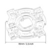 sourcing map GT-8F Inner Square Restrictor Plate Gate 4/8 Way