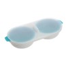 Microwave Egg Poacher for Quick Breakfasts – Double-Cup PP Egg