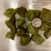 GREEN OPAL ROUGH, CHARGED 2000 CARAT LOT + A FREE