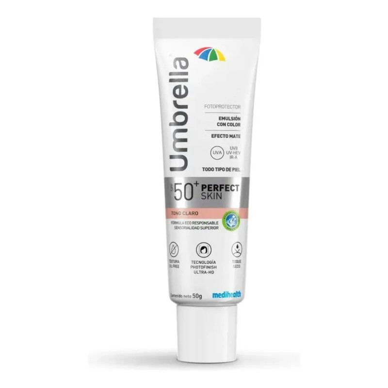 Umbrella - Perfect Skin tono claro SPF 50+,color EFECTO MATE