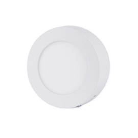 G.W.S® 6W Dimmable Round Circle LED Surface Mounted Panel Downlight Ceiling Light Day White, LED Driver Included