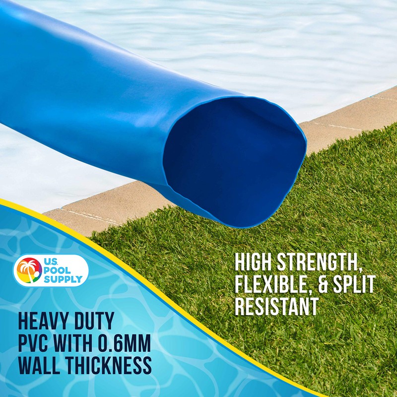 U.S. Pool Supply Pool Backwash Hose 1.5" x 100' -