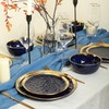 Stone Lain Porcelain 16 Piece Dinnerware Set, Service for 4,