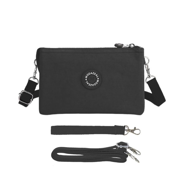 ModaZeal Wristlet Wallets for Women, Nylon Crossbody Bags Small Shoulder
