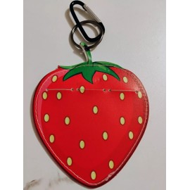 Strawberry Crayon Pockets (Kids Crayon Organizer for Car, Restaurants, and...