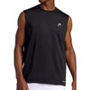 Head Zephyr - Playera sin Mangas de Malla para Hombre,