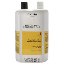 Nioxin System 1 Cleanser and Scalp Therapy Conditioner, 33.79 Ounce