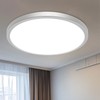 libtit 16 inch Flush Mount LED Ceiling Light Fixture, 3000K