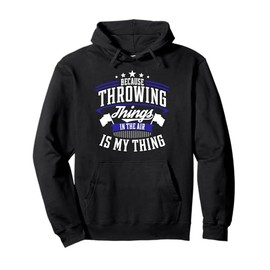 Winter Guard Color Guard Gift design Throwing Things Joke Pullover Hoodie