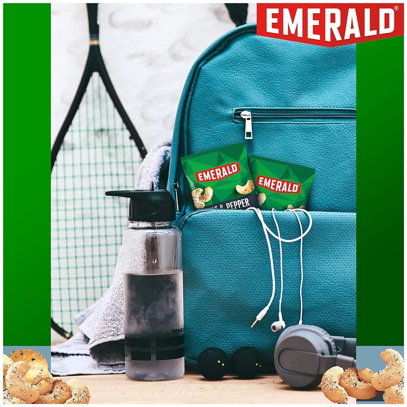 Emerald Nuts, Salt & Pepper Cashews, 100 Calorie Packs, 7