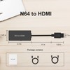 N64 to HDMI Converter Converts N64 Game Console Video Signal