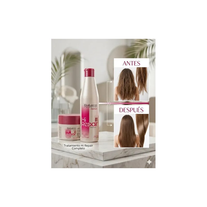 Kit Salerm High Repair Shampoo Y Mascarilla 500 Ml