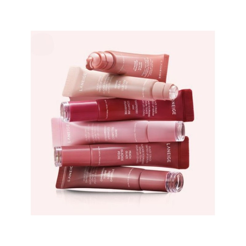 LANEIGE Glaze Craze Tinted Lip Serum 12g, Color:06 Raspberry Jam