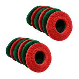 Hayodo Battery Terminal Anti Corrosion Fiber Washers Battery Terminal Protector (Red&Green 12Pcs)