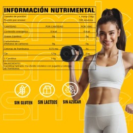 Cla  Carnitina Smile 1kg 100 Servicios Pre Entreno Sabores                                                                                            