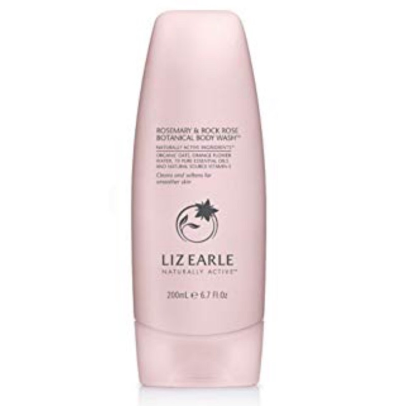 Liz Earle Rosemary & Rock Rose Body Wash 200ml PLUS