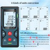 Tiardey Rangefinder,LM50 50M Digital Laser Distance Measurer With LCD Backlight