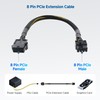 Cable Matters 2-Pack 8 Pin PCIe Extension Cable - 10