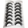 Pooplunch False Eyelashes 8D Cat Eye Volume Wispy Clusters Faux