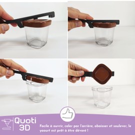 Seb Multi Delices Yogurt Maker Jar Opener with or without Tab: 1 Jar Opener