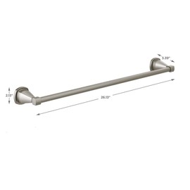 Delta Faucet 77624-SS Stryke Towel Bar, 24 inch, Stainless