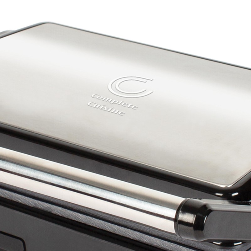 Complete Cuisine CC-PN1200 Panini Maker Sandwich Press with Nonstick Surface,
